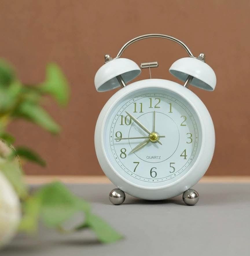 BG Mart Classic Bell Alarm Clock – Black 217